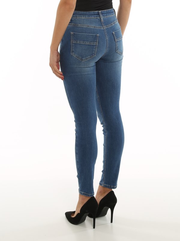 Jeans skinny con catena shop online: ELISABETTA FRANCHI