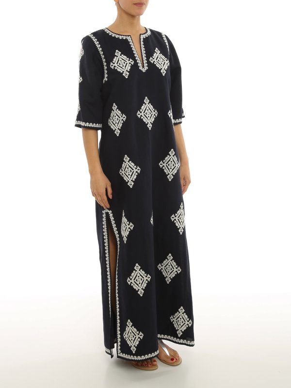 TORY BURCH: maxi dresses online - Celeste caftan