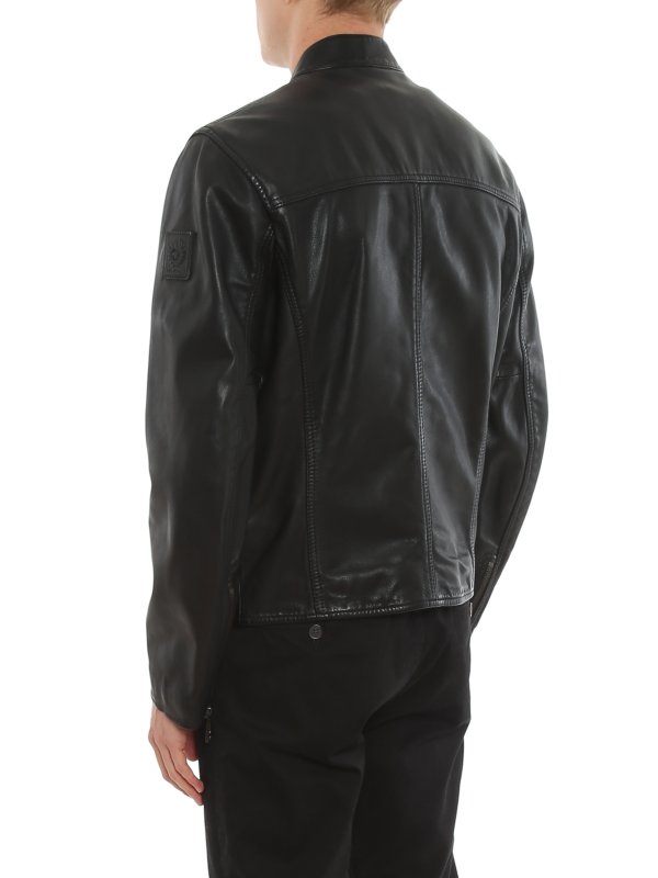 Pelham leather jacket shop online: BELSTAFF