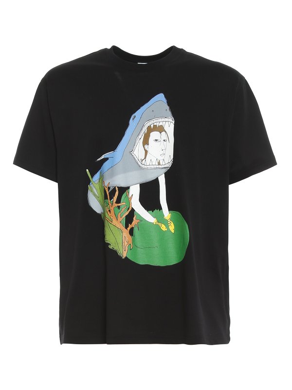 BURBERRY: T-shirts - T-Shirt - Tyrone - Ode To The Sea