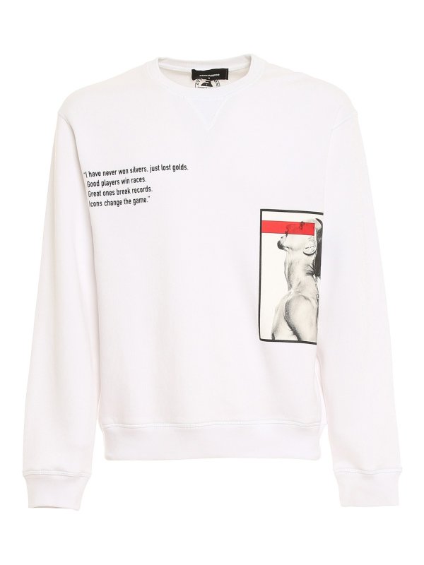 DSQUARED2: Sweatshirts & Sweaters - Icon hoodie