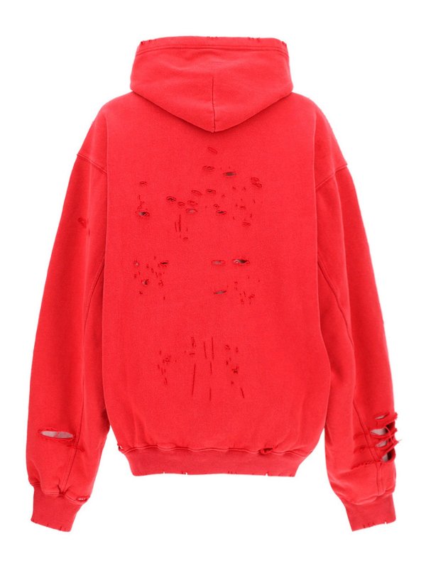 BALENCIAGA: Sudaderas y suéteres online - Sudadera - Rojo