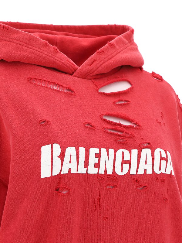 iKRIX BALENCIAGA: Sudaderas y suéteres - Sudadera - Rojo