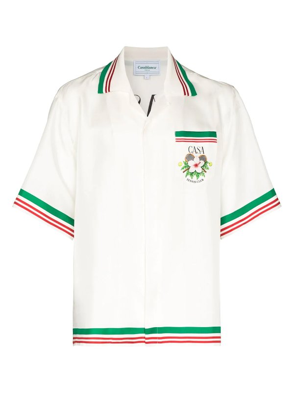 CASABLANCA: Hemden - Hemd - Weiß