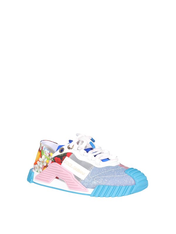 DOLCE & GABBANA: trainers online - Patchwork trainers