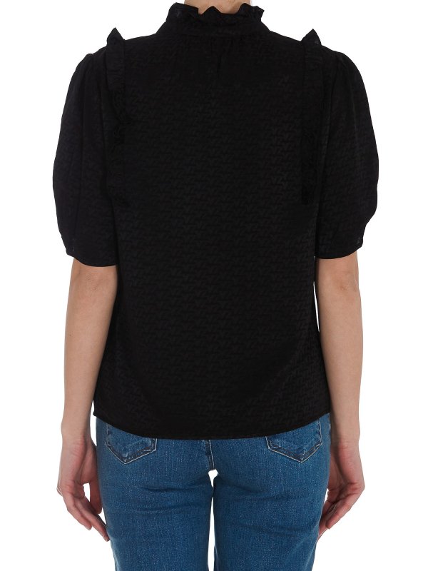 Ruffled bouse shop online: ZADIG&VOLTAIRE