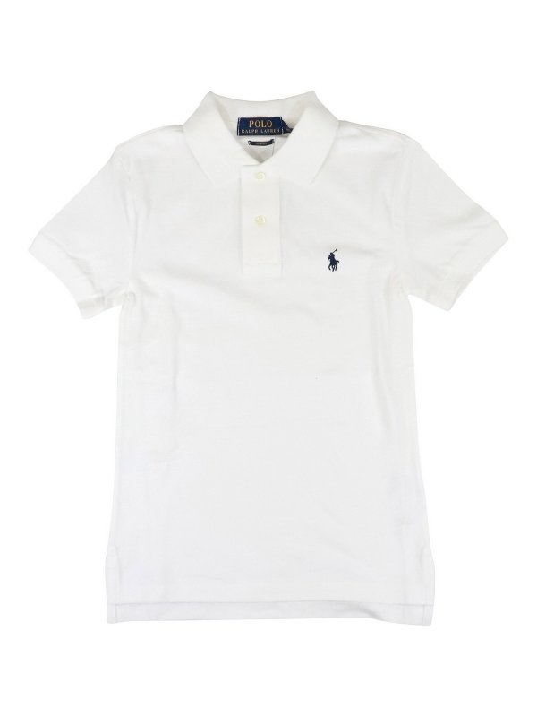 POLO RALPH LAUREN: Poloshirts - Poloshirt - Weiß