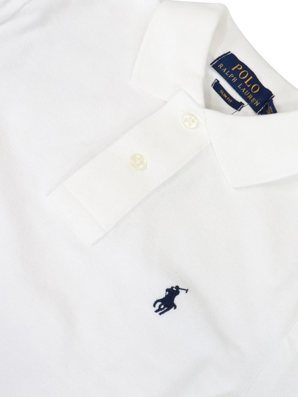 The Best Shops POLO RALPH LAUREN: Poloshirts - Poloshirt - Weiß