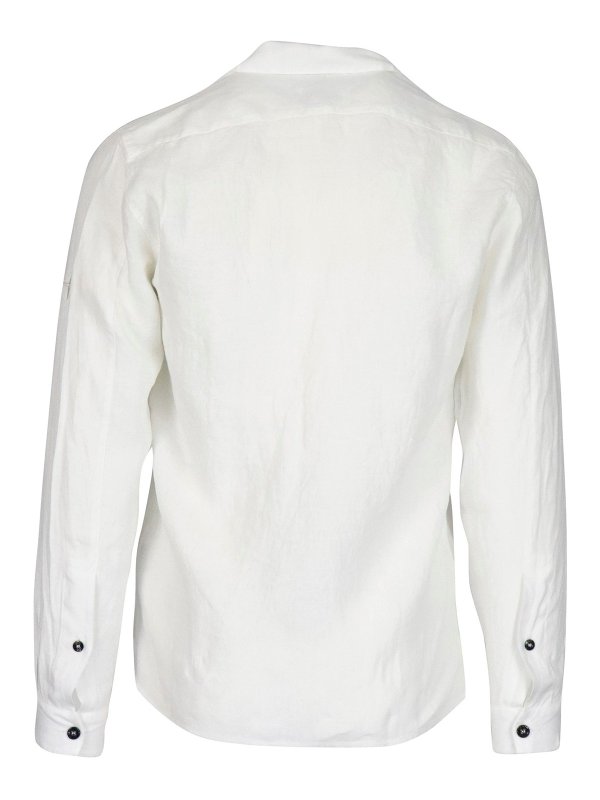 STONE ISLAND: shirts online - Linen shirt