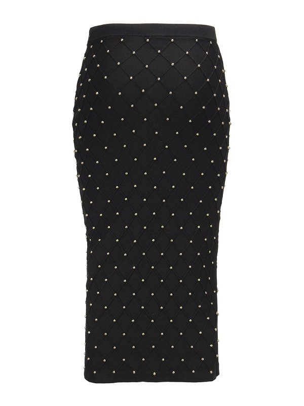 ELISABETTA FRANCHI: Knee length skirts & Midi online - Diamond pattern pencil skirt