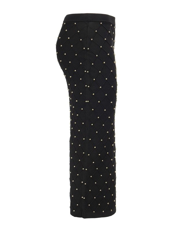 iKRIX ELISABETTA FRANCHI: Knee length skirts & Midi - Diamond pattern pencil skirt