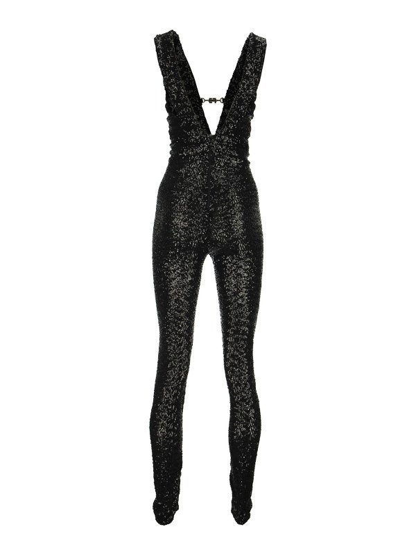 ELISABETTA FRANCHI: ジャンプスーツ online - ジャンプスーツ - 黒