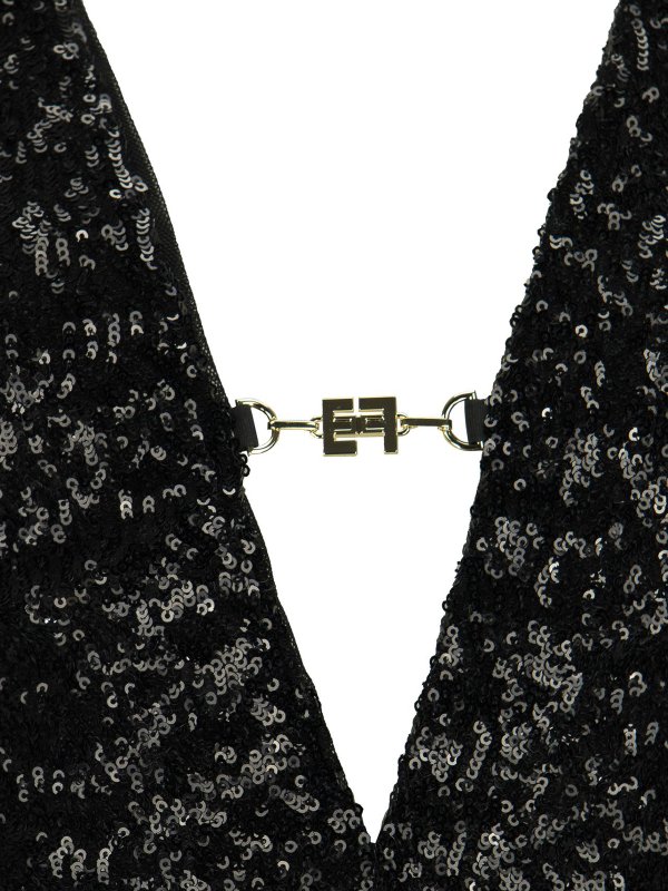 ジャンプスーツ - 黒 shop online: ELISABETTA FRANCHI