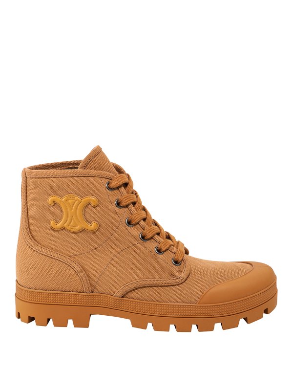 CELINE: ブーツ - ブーツ - ブラウン