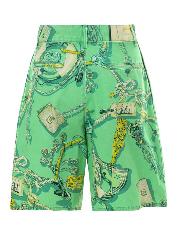 ETRO: Trousers Shorts online - Patterned Bermuda shorts