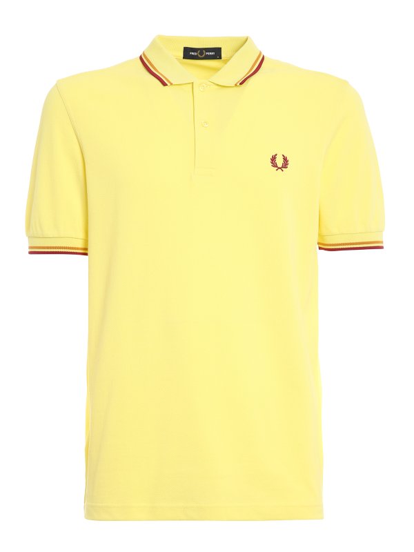 FRED PERRY: Poloshirts - Poloshirt - Gelb