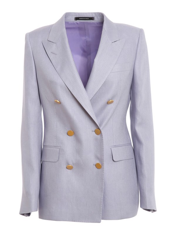ジャケット TAGLIATORE J-PARIGI WOMAN JACKET Tagliatore Parigi Jacket - White - Women | JPARIGI12L340159EX809