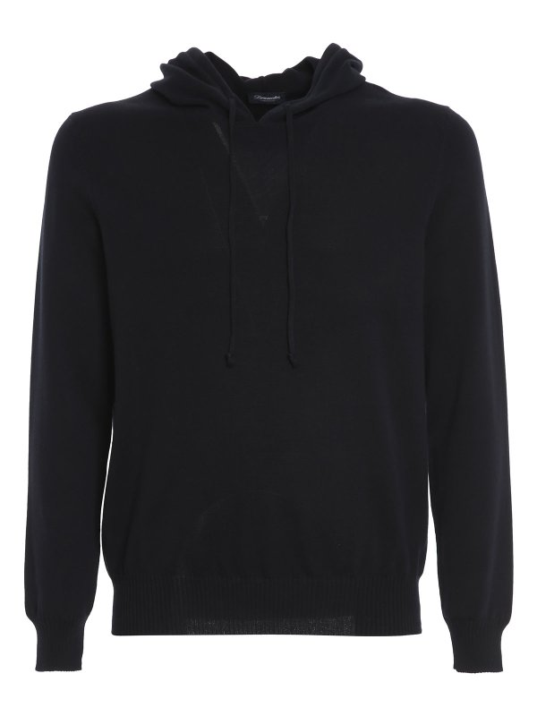 DRUMOHR: クルーネック - クルーネック - ダークブルー