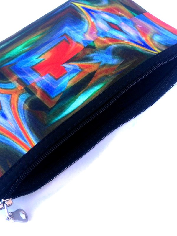 Maia printed clutch shop online: MARIA ENRICA NARDI