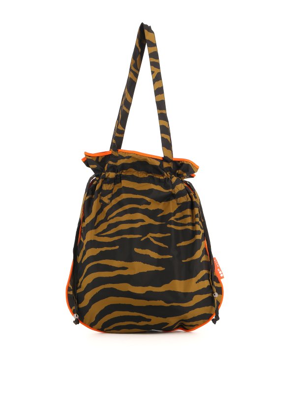 OOF Wear: totes bags - Zebra print shopping bag