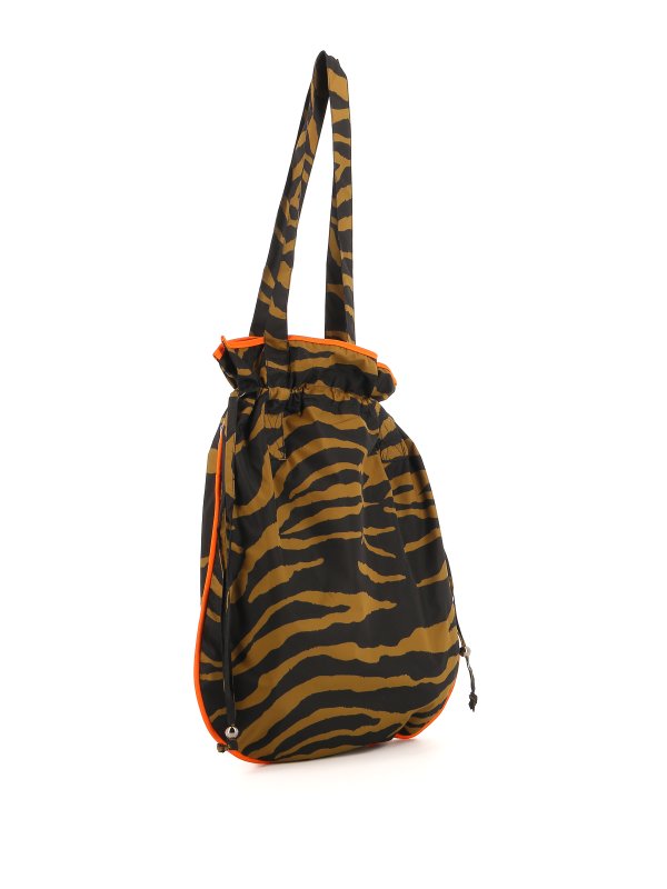 OOF Wear: totes bags online - Zebra print shopping bag
