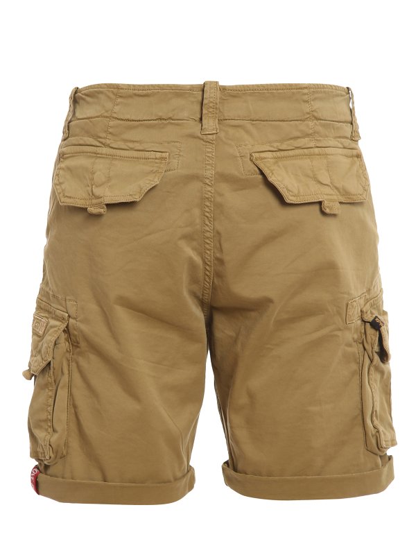 ALPHA INDUSTRIES: Trousers Shorts online - Cotton bermuda shorts
