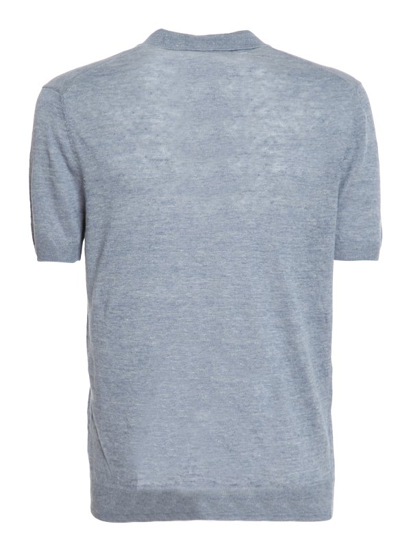 LA FILERIA: Col roulé & Col polo online - Pull Col Roulé - Bleu Clair