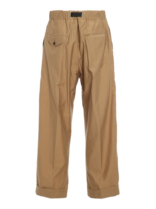 WHITE SAND: casual trousers online - Poplin pants