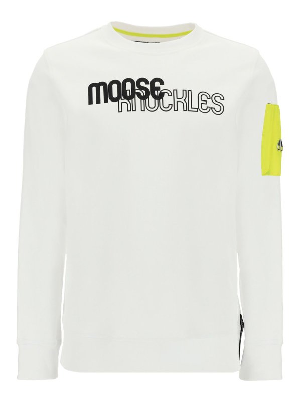 MOOSE KNUCKLES: Sweatshirts & Sweaters - Logo sweatshirt