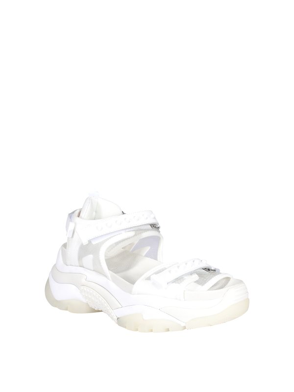 ASH: sandals online - Ace white sandals