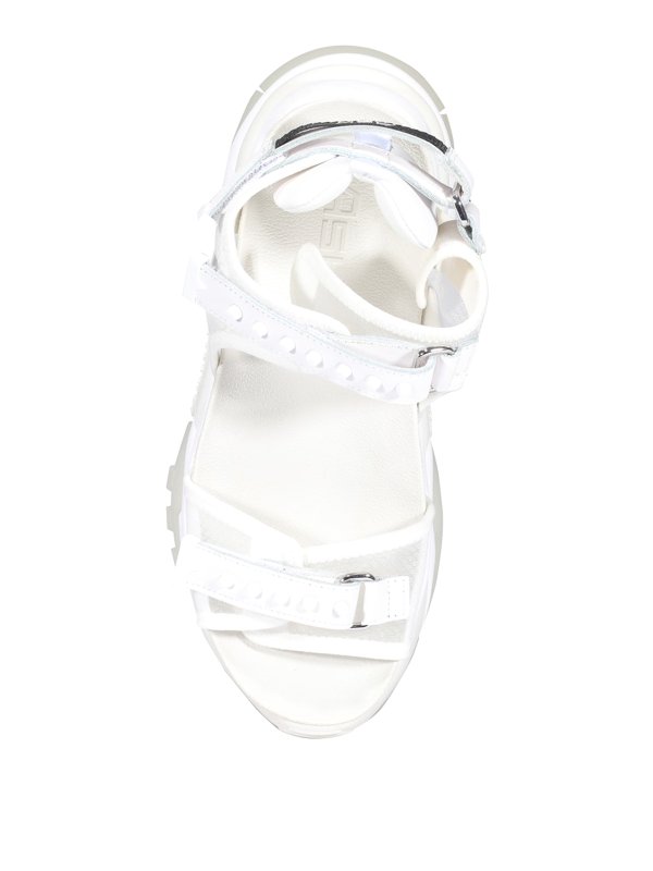 Ace white sandals shop online: ASH