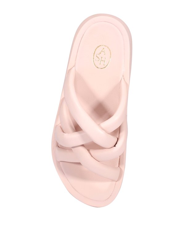 Vanessa leather mules shop online: ASH