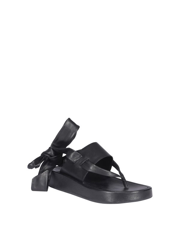 ASH: sandals online - Vince black sandals