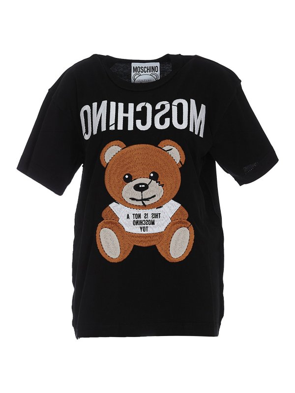 MOSCHINO: t-shirts - Inside Out Teddy Bear T-shirt