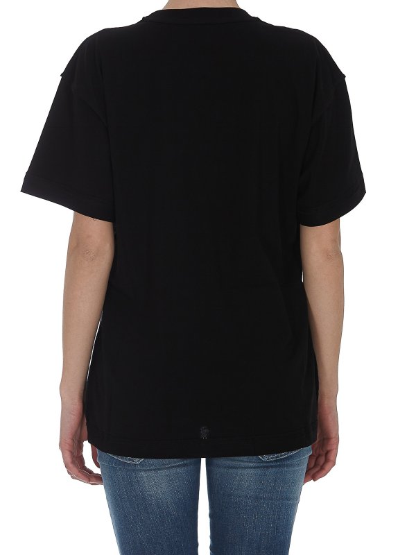 Inside Out Teddy Bear T-shirt shop online: MOSCHINO