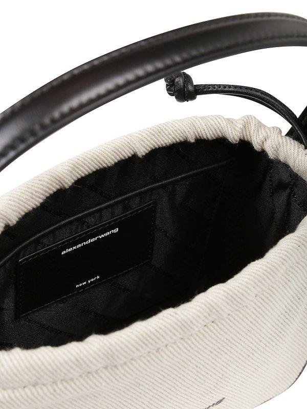 Bucket-Bag - Weiß shop online: ALEXANDER WANG