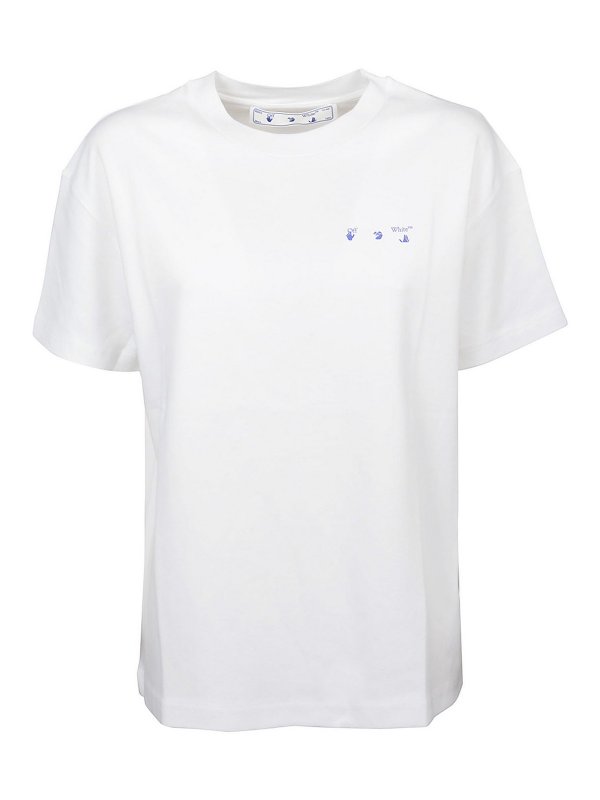 OFF-WHITE: Camisetas - Camiseta - Flowers Arrow