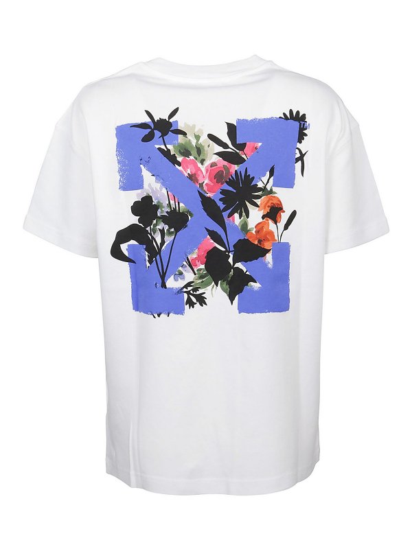 OFF-WHITE: Camisetas online - Camiseta - Flowers Arrow
