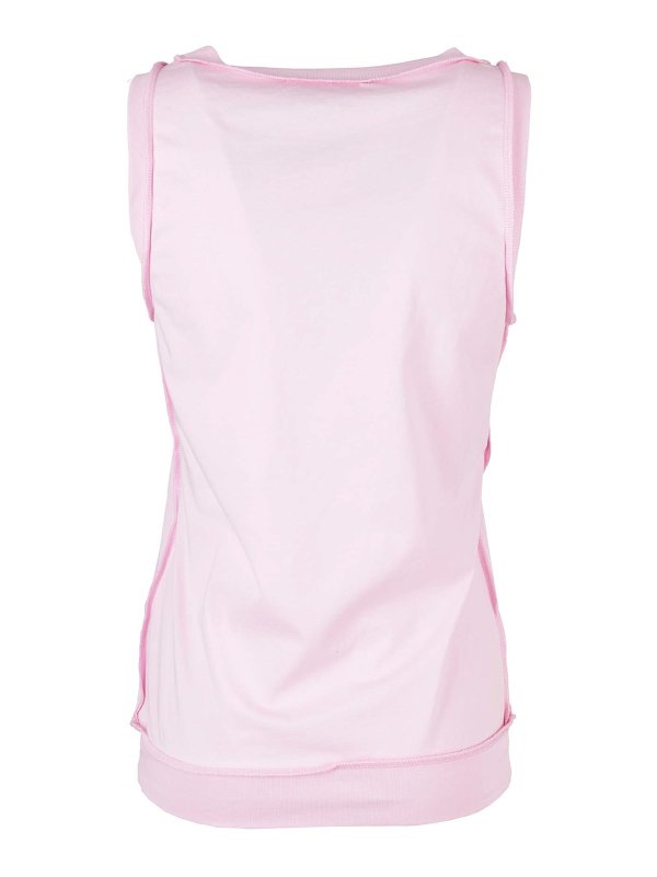 Moschino ピンク タンクトップ Moschino トップ/タンクトップ - ピンク|120104401222