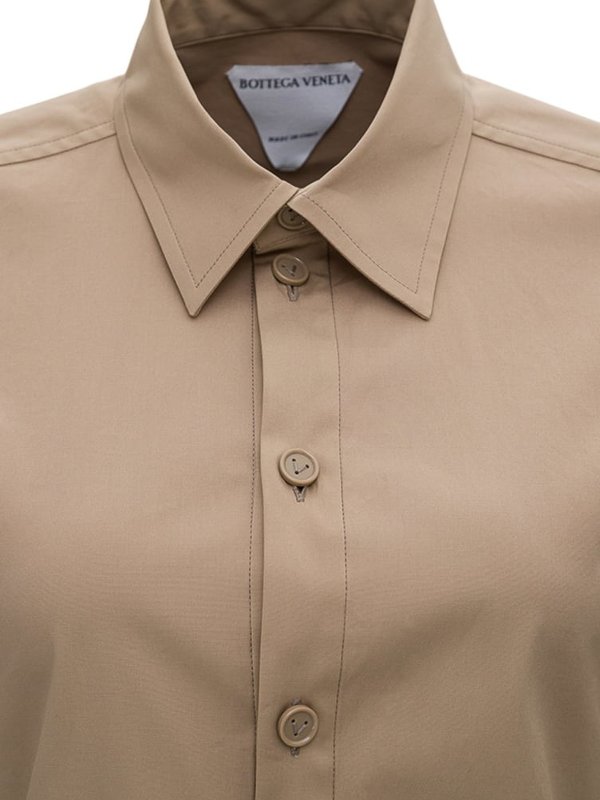 iKRIX BOTTEGA VENETA: ニーレングスドレス - 膝丈ドレス - ダークベージュ