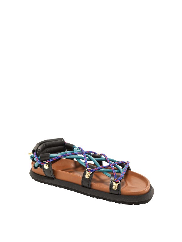 Sacai: sandals online - Sandals with strings