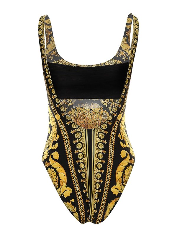 VERSACE: one-piece online - Baroque patterned swimsuit