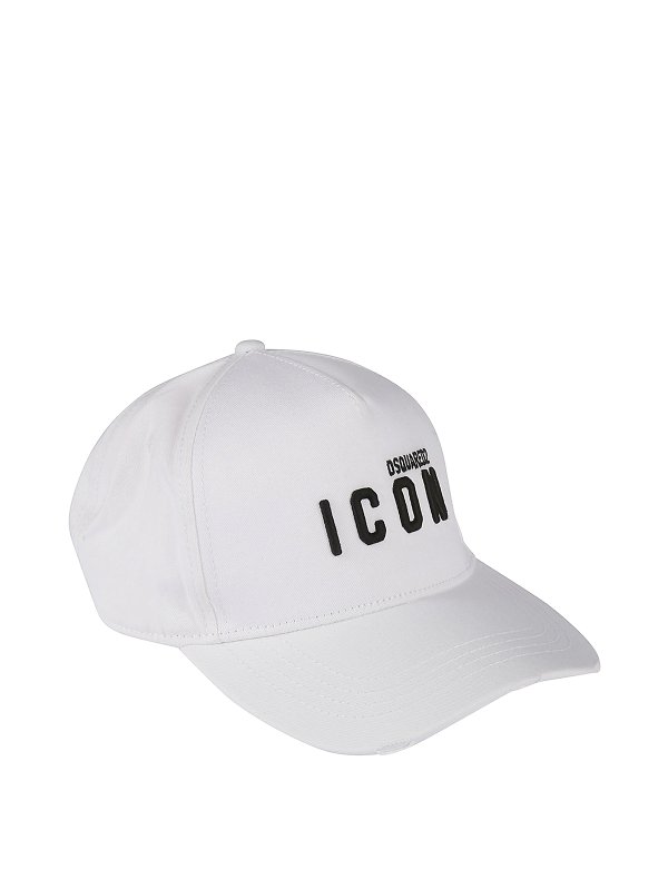 DSQUARED2: Hüte - Hut - Weiß