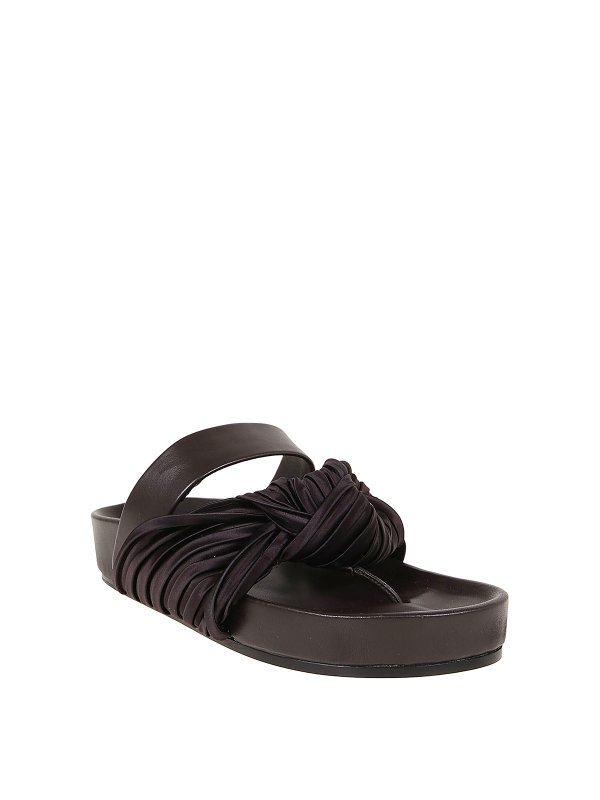 Jil Sander サンダル - ブラウン|JS36110A13211201 | THEBS