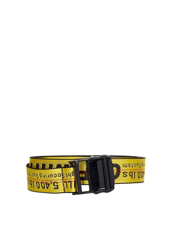 OFF-WHITE: Gürtel - Gürtel - Gelb