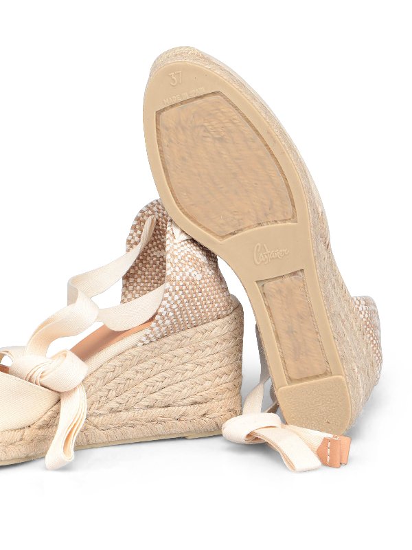 Chiara light beige espadrilles shop online: CASTANER