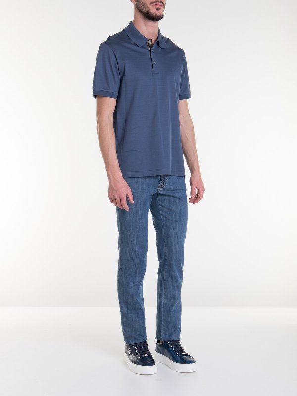 BRIONI: Poloshirts online - Poloshirt - Hellblau