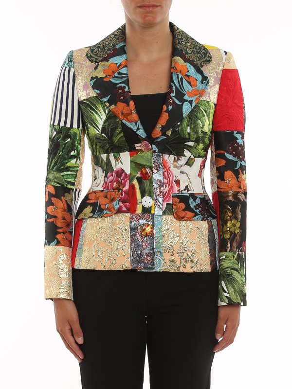 iKRIX DOLCE & GABBANA: Vestes de costume - Blazer - Patchwork