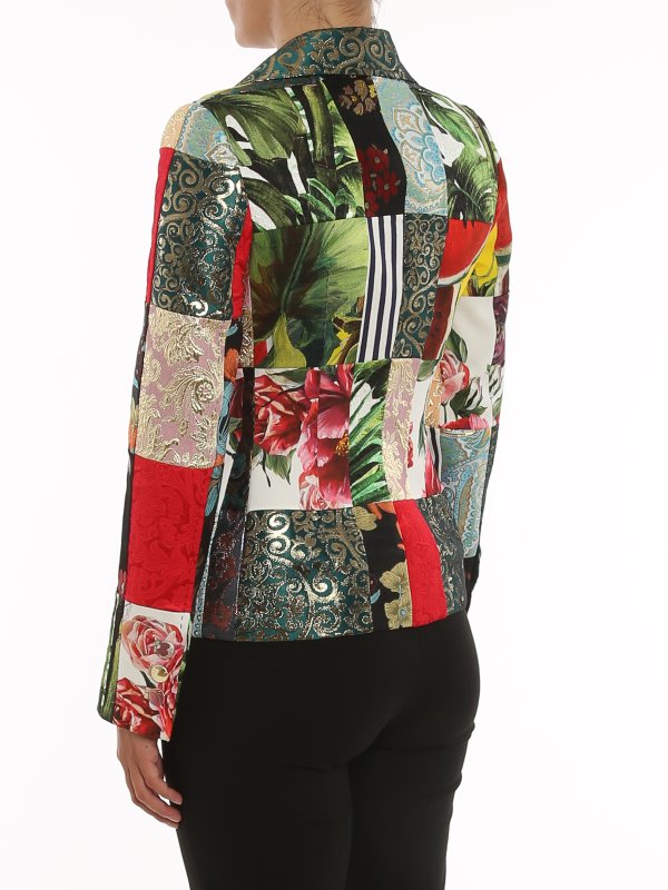 Blazer - Patchwork shop online: DOLCE & GABBANA
