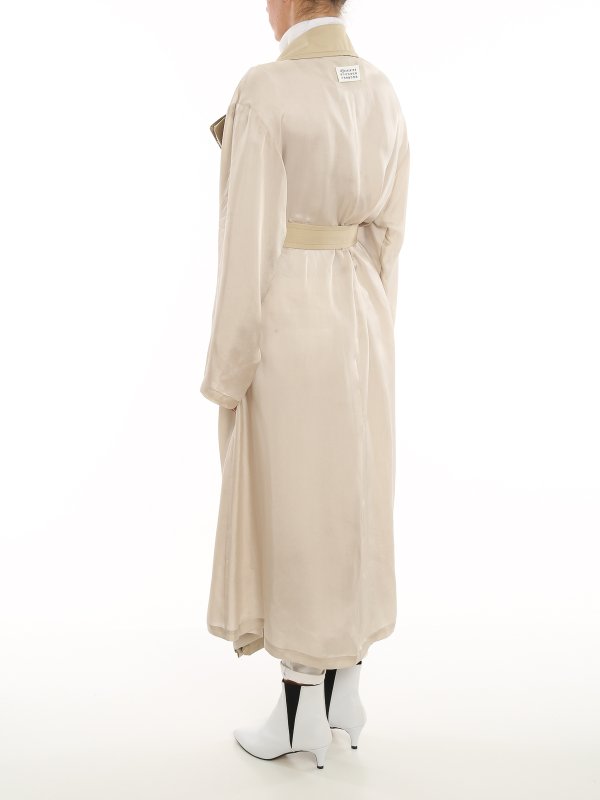 トレンチコート - ベージュ shop online: Maison Margiela